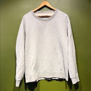 Everlane Light Gray Crewneck Sweater